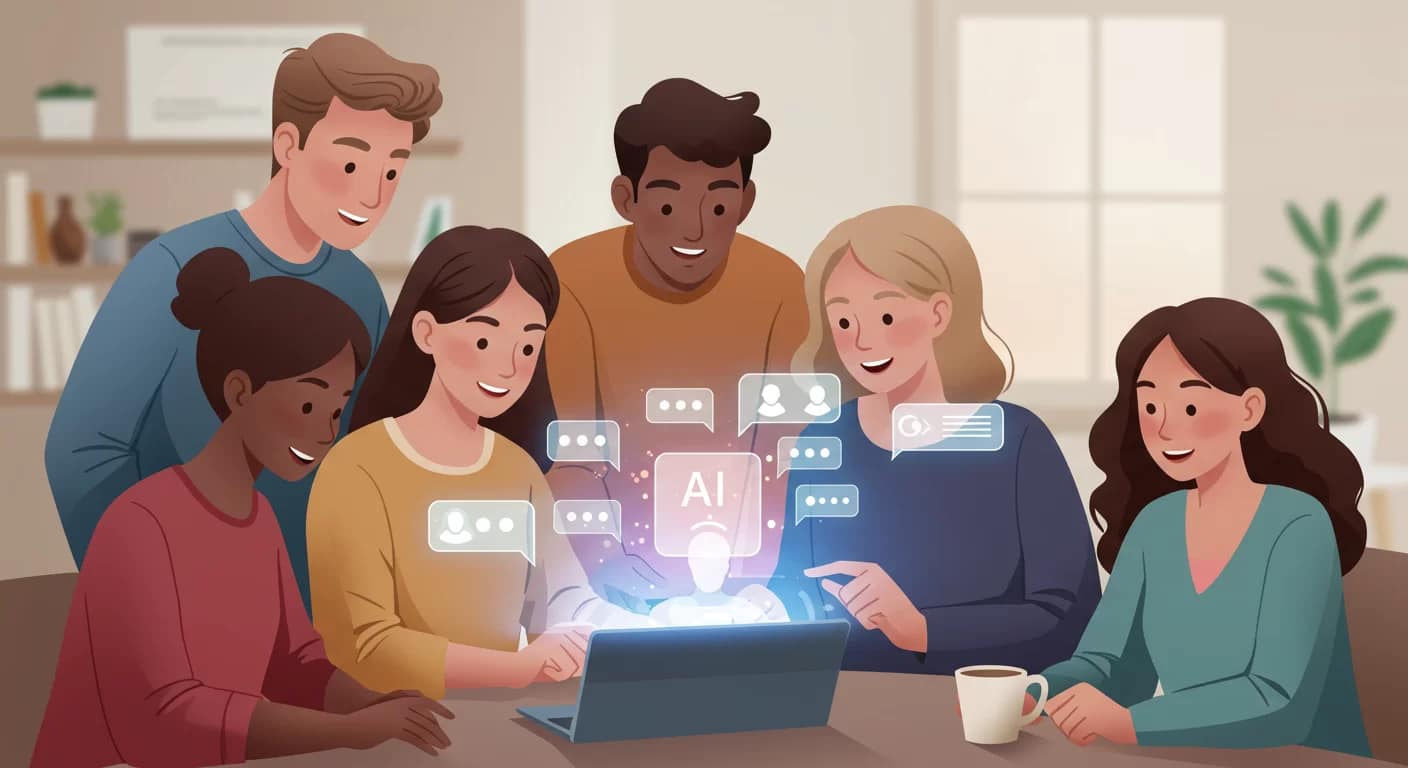 Pessoas utilizando o modelo o3 prompts da OpenAI para resolver problemas cotidianos através de prompts intuitivos, demonstrando a acessibilidade da inteligência artificial para usuários sem conhecimento técnico.