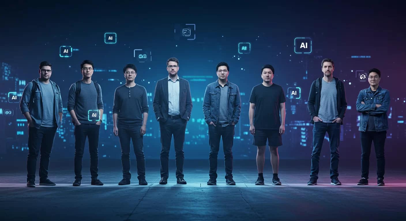 Ex-funcionários da OpenAI Alumni em momento de transição profissional, representando o movimento de inovação dos OpenAI alumni que estão transformando o mercado de inteligência artificial com novas startups.